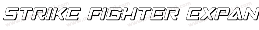 Strike Fighter Expan字体转换